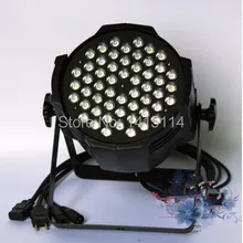 Дешевый светодиодный цветной светильник 54 шт. 3 Вт rgbw led par can светильник для внутреннего не-водонепроницаемый светодиодный сценический светильник ing