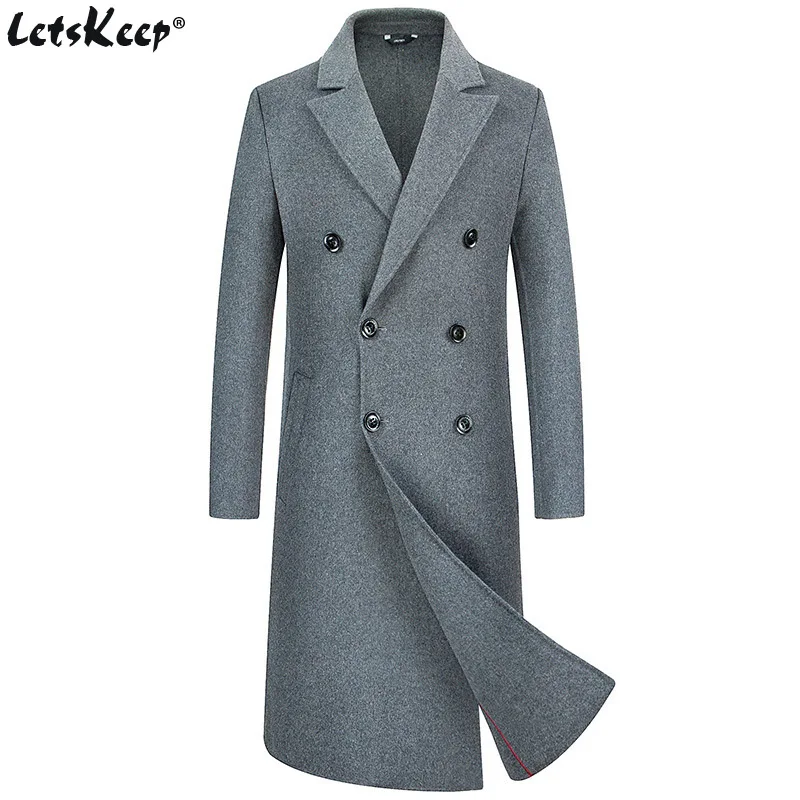 Letskeep New Winter Woolen Long Peacoat men 70 wool slim double side wool overcoat mens warm Windbreaker trench coat, ZA565 Letskeep New Winter Woolen Long Peacoat men 70 wool slim double side wool overcoat mens warm Windbreaker trench coat, ZA565