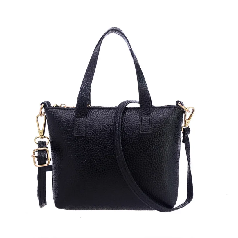 Women PU Leather Crossbody Bag New Fashion Casual Ladies Shoulder Bag with Handle Tote Black Messenger Bags 2018 Luxury Handbags Women PU Leather Crossbody Bag New Fashion Casual Ladies Shoulder Bag with Handle Tote Black Messenger Bags 2018 Luxury Handbags
