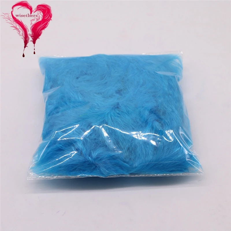 lake blue marabou feather boa 4