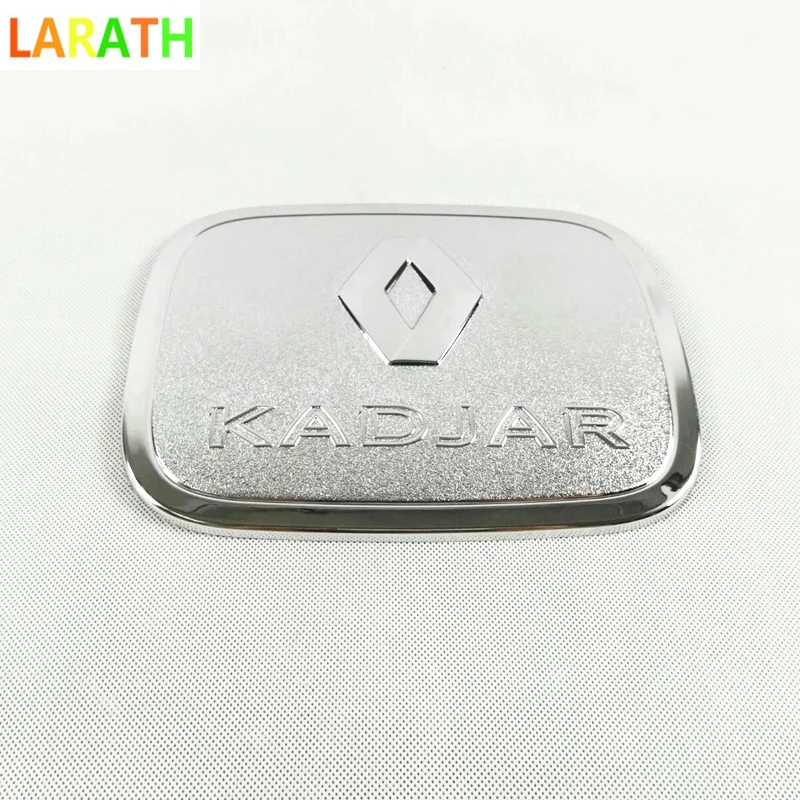 

ACCESSORIES FOR RENAULT KADJAR 2016 2017 CHROME CAR OIL FUEL TANK CAP TRIM COVER STICKER CAR STYLING