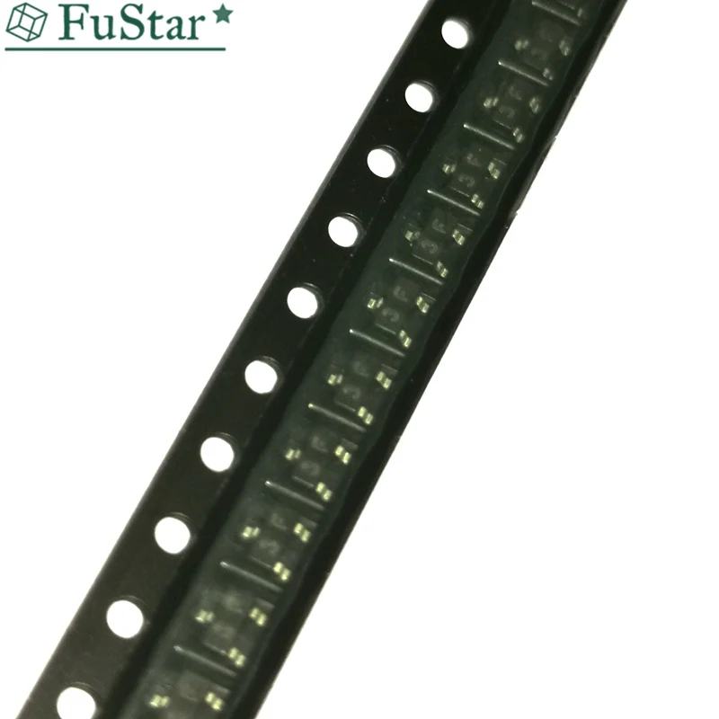 100 шт. BC857B SOT23 BC857 SOT SMD SOT-23 3F новый транзистор PNP маленький сигнальный SMT горячая