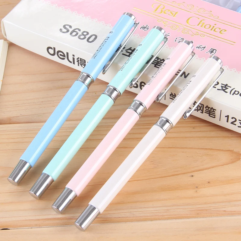 Ручка перьевая из нержавеющей стали 0 38 мм 1 шт./лот|fountain pen kit|pen insertpen door |