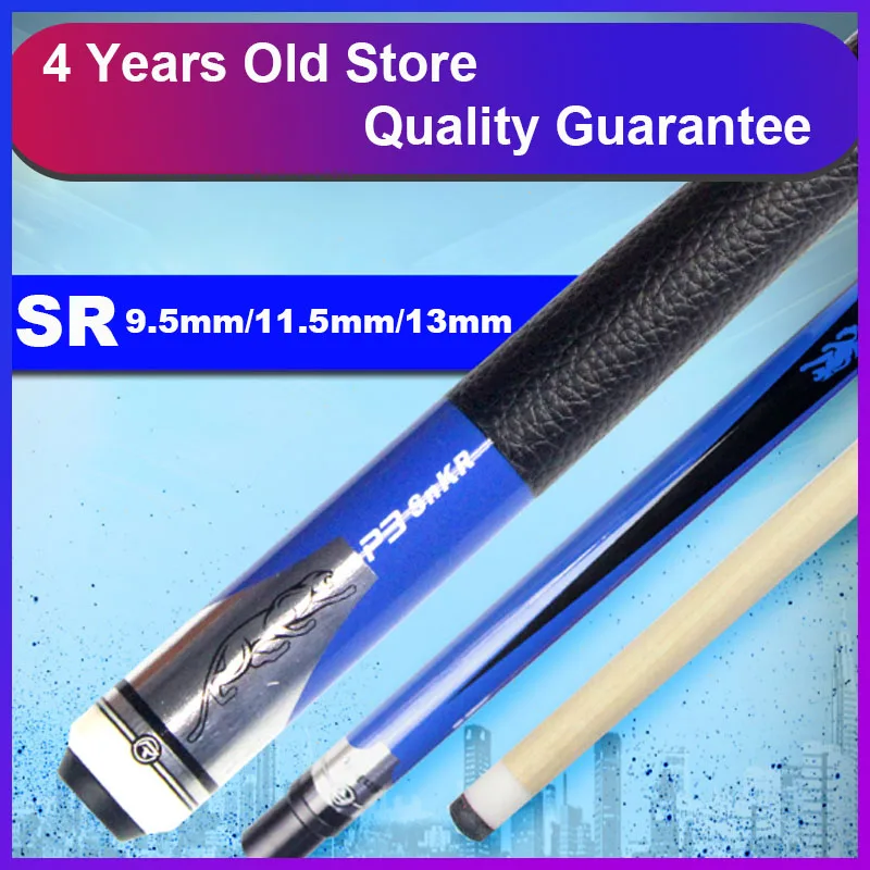 

2019 New PREOAIDR SR Series Pool Cue Stick 13mm/11.5mm/9.5mm with WOFLIGHTER Black Pool Cue Case China Black 8 Colors 16