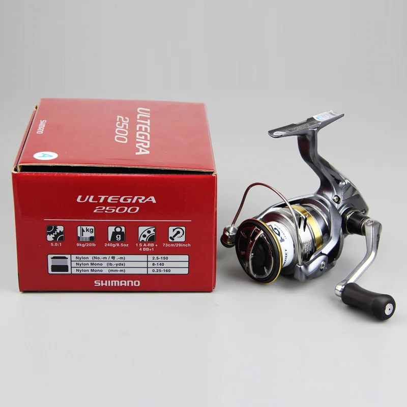 Оригинальная Катушка для спиннинга Shimano ULTEGRA с глубокой линией низкое