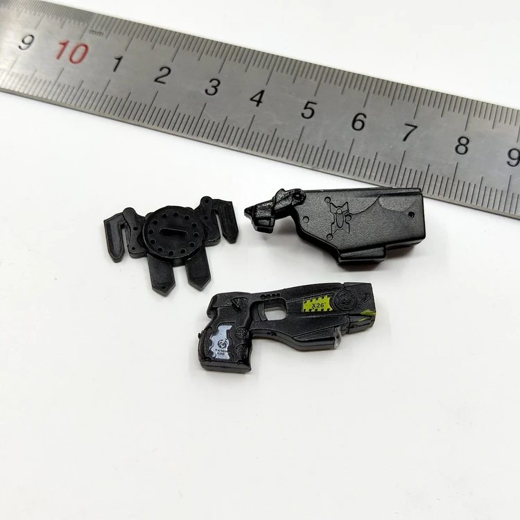 

1/6 SWAT X26 Set Weapon Models DIY Accessories for 12'' Bodies