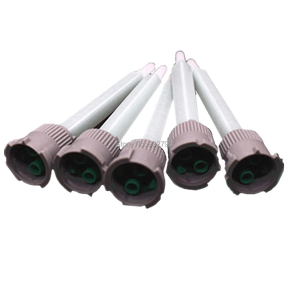 

Dispenser Static Mixer Mixing Nozzle Applicator AB Adhesive Structural Adhesives Square Mixed Nozzle 1:1 Mixing Ratio Pack of 5