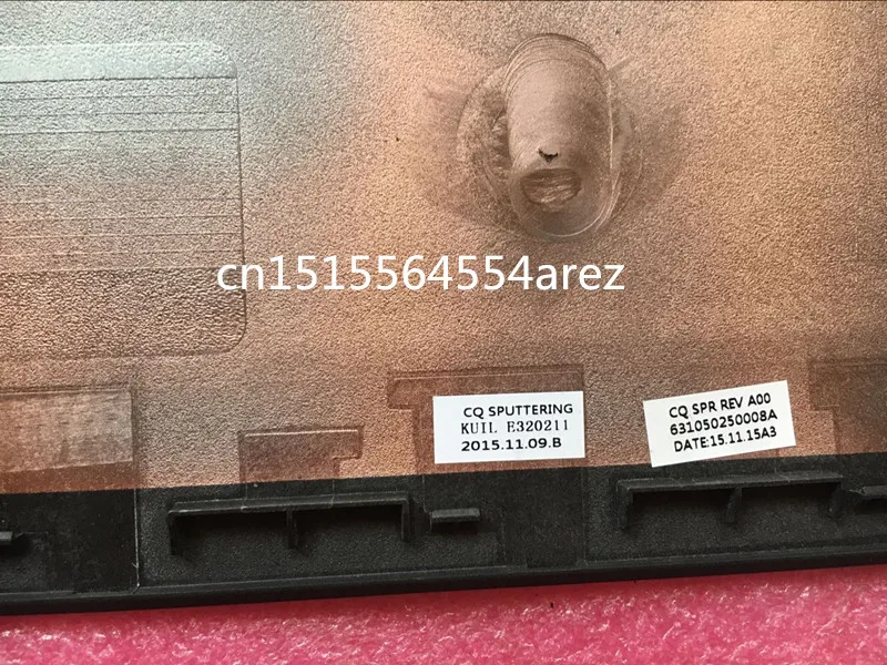 tampa traseira lcd bisel palmrest base capa