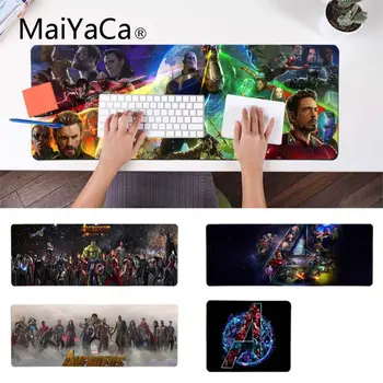 

MaiYaCa New Design Avengers Infinity War Fan gamer play mats Mousepad Durable Rubber Mouse Mat Pad