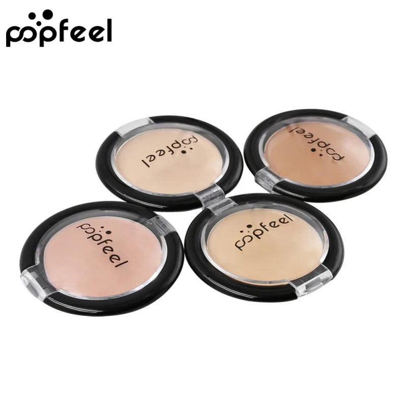 Popfeel Face Foundation Makeup Concealer Oil-Control Scars Freckles Dark Cover Waterproof Cream Cosmetics | Красота и здоровье