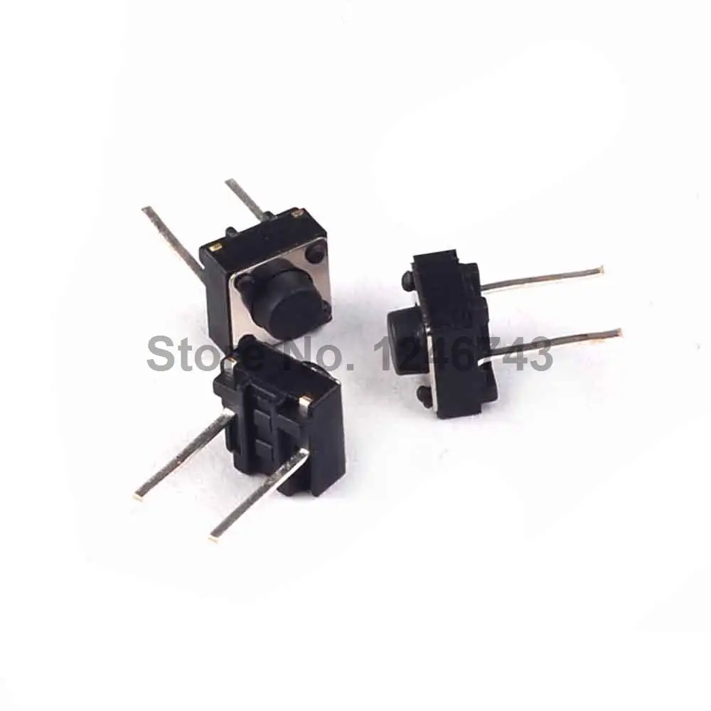 

1000PCS 2 pins 6*6*5 mm Switch Tactile Push Button Switches 6x6x5mm