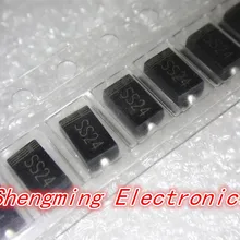50 шт. SS24 SR240 SMA 2A 40V SMD диод Шоттки do-214AC