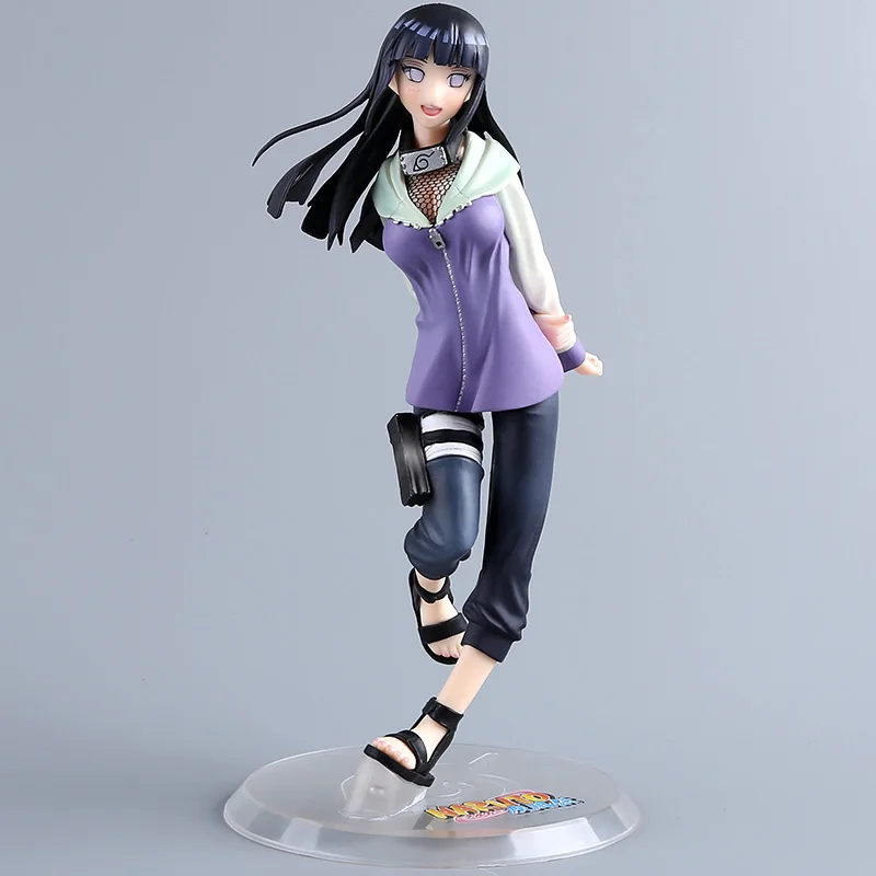 

Free Shipping Anime Naruto Hyuuga Hinata Girls PVC Action Figure Collection Model Toy 20cm KT3664