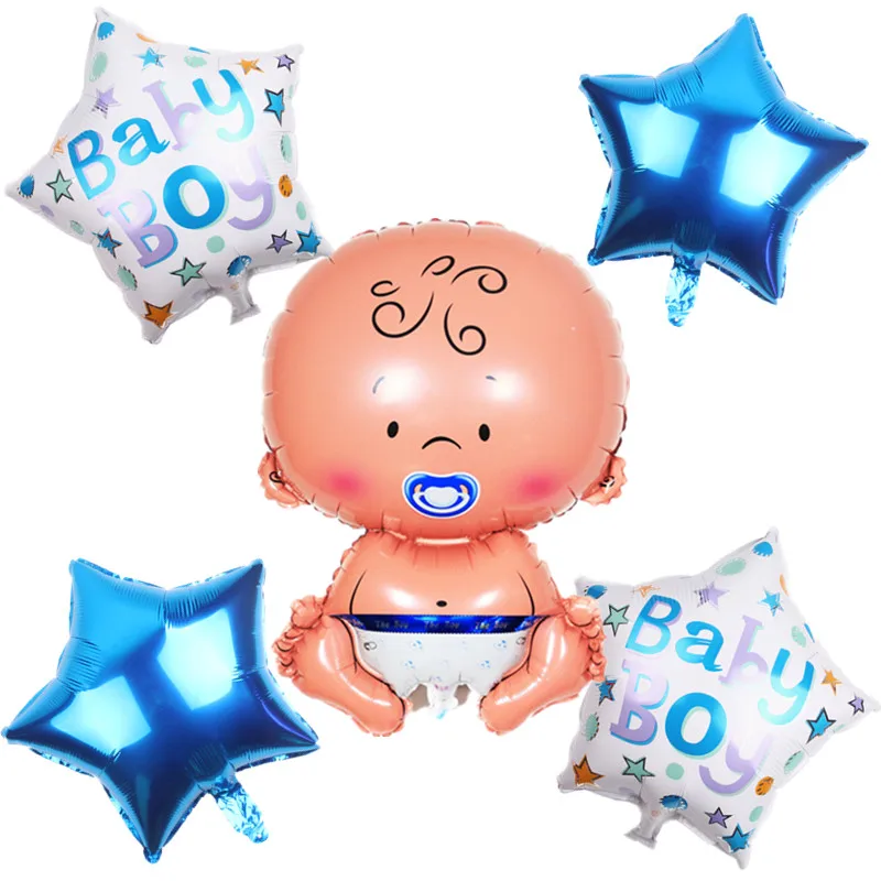 Новые 5 шт./лот Детские воздушные шары фольги День Рождения Декоративные надувные шары День рождения девочки мальчика гелиевые воздушные шары вечерние принадлежности