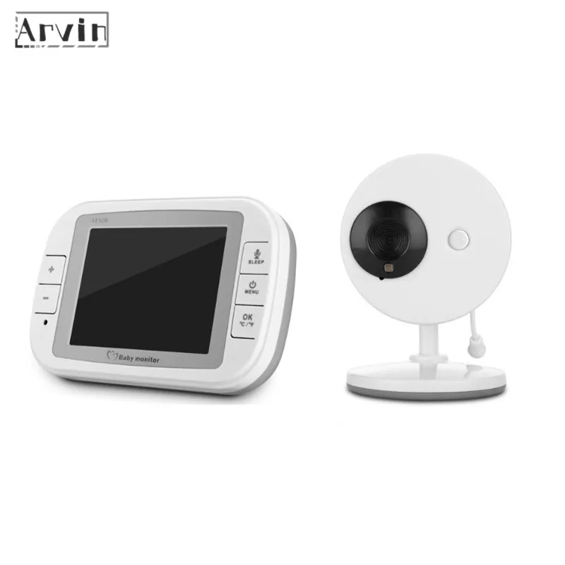 

3.5 Inch Baby Monitor Video Nanny Babyphone Baby Radio Monitors with Camera Night Vision Temperature Music Surveillance M50275