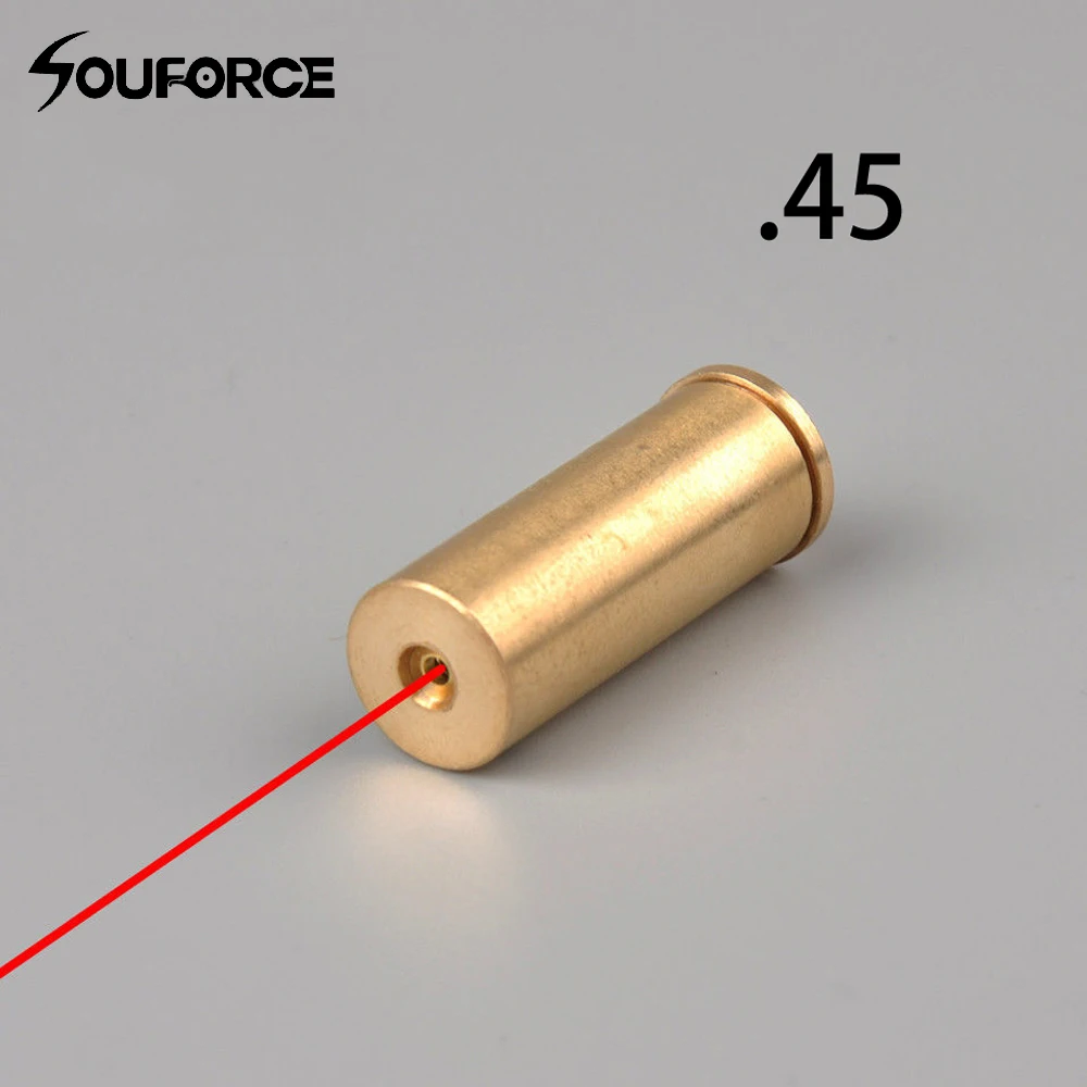 .45 Bore Sighter Cartridge Red Dot Laser Sight Tactical Boresighter