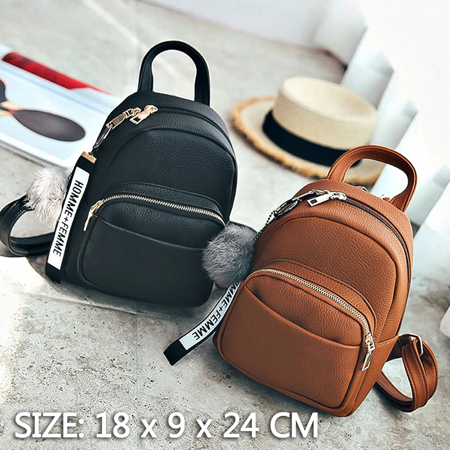 Мини Кожа для женщин рюкзак женский школьная сумка 2019 небольшой Back Pack рюкзаки