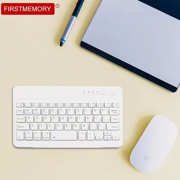 

Wireless Bluetooth Keyboards Mini Ultra-thin Ergonomic Computer Gaming Slim Style Keyboards For PC Ipad Android Tablet Windows