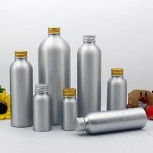Пустые алюминиевые многоразовые Флаконы 10 шт. кастрюля с