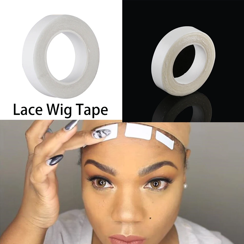 Lace Wig Glue Tape for Hair Extension Double Side Glue Tape Sticky adhesives Tape Skin Weft Hair Extensions Tool 3.0 Metre/Roll Lace Wig Glue Tape for Hair Extension Double Side Glue Tape Sticky adhesives Tape Skin Weft Hair Extensions Tool 3.0 Metre/Roll