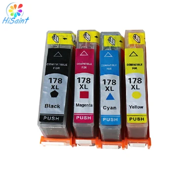 

[Hisaint] For HP 178 178XL Ink Cartridge For HP B209A/Premium FAX All-in-One B109N/B109a/Wireless B110a/Plus B210a Printer