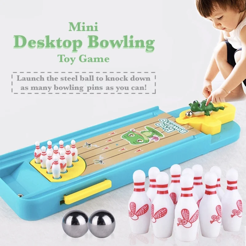 Desktop Tabletop Bowling Indoor Bowling Toy Classic Desk Ball Toy For Kids Lemonm Mini Bowling Game Sports Outdoors Home Bowling Alleys Rayvoltbike Com