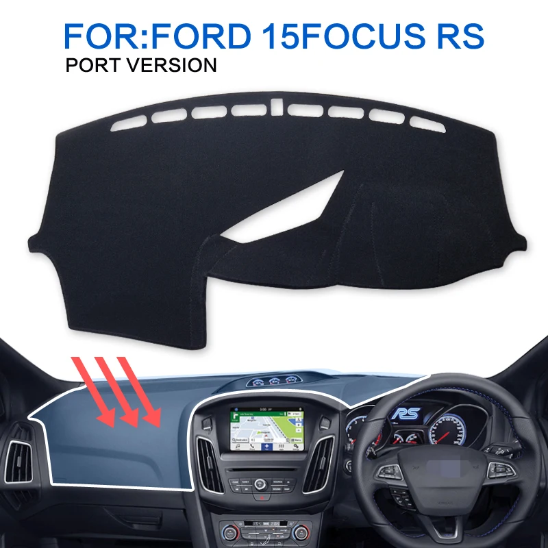For Ford Focus Rs Dashboard Protective Mat Shade Interior