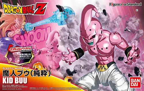 PerttyAngel-оригинальная Bandai фигура-подъем стандартная сборка Dragon Ball Z Majin Buu(чистая) пластиковая модель игрушечная фигура