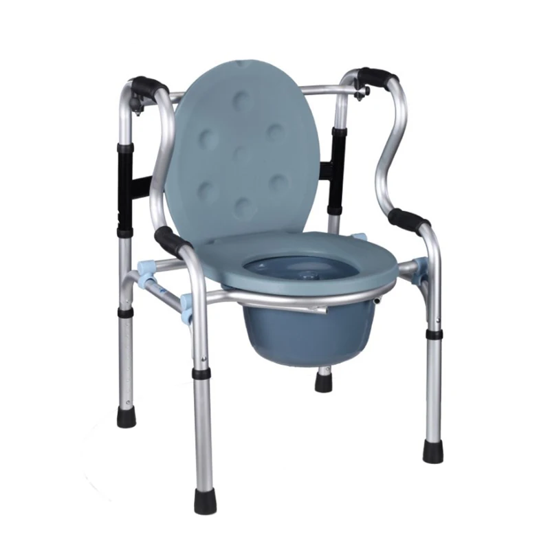 

Adjustable commode walking aids for old man and disabled people