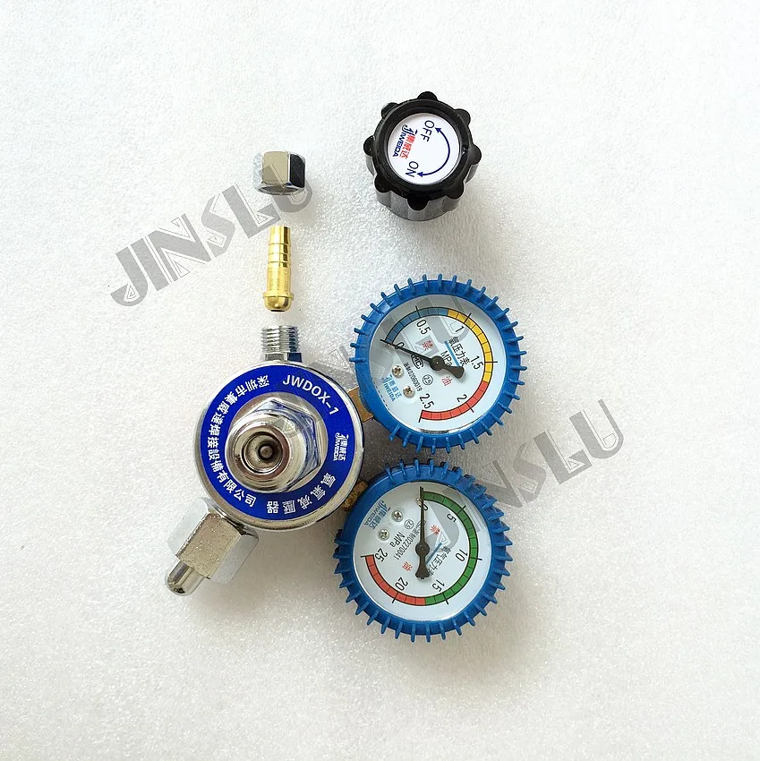 Free Shipping JWDOX 1 oxygen pressure reducer oxygen gas regulator O2