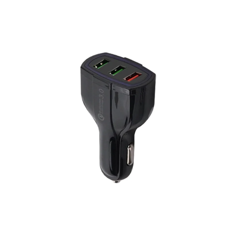 3.5A быстрое зарядное устройство 3,0 Автомобильное зарядное устройство USB 3 адаптер портов для iPhone X XR XS 8 7 huawei P20 Pro samsung Galaxy S8 S9 автомобильное зарядное устройство