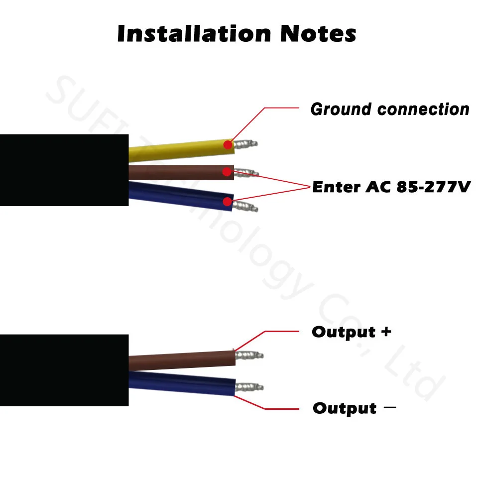 100 Вт светодиодный трансформатор, AC85-277V-DC35-66V, 1500mA 12-20Sx5P переключатель, источник питания, наружный водонепроницаемый светильник для прожектора