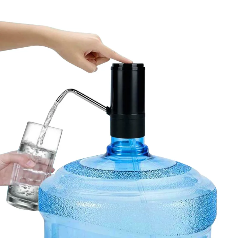 Электрический диспенсер для воды с USB зарядкой портативный галлонный