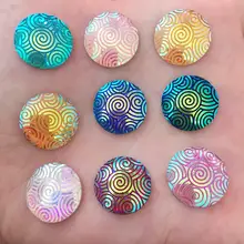 Новые DIY 100 шт 16 мм AB смолы круглые плоские для альбома Аксессуары свадебные скрапбукинги ремесло K43A* 5