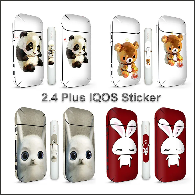 Новейшая наклейка с 15 рисунками для IQOS 2 4 Plus 3M чехол принтом из ПВХ Защитная