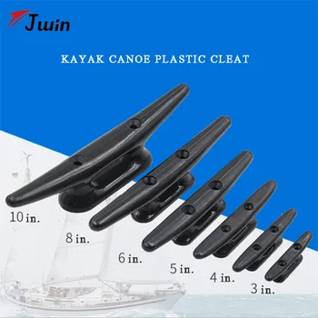 

Nylon Plastic Low Flat Cleat Open Base Hardware For Marine Boat Yacht Deck Line Rope Tie Boat Accessories