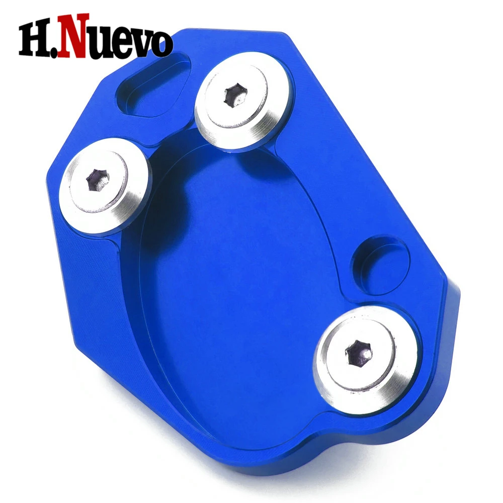For Kawasaki Z800 Z 800 2013-2015 CNC Kickstand Side Stand Enlarger Plate Pad For Kawasaki Z1000 Z1000SX Z 1000 SX 2010-2015 (21)