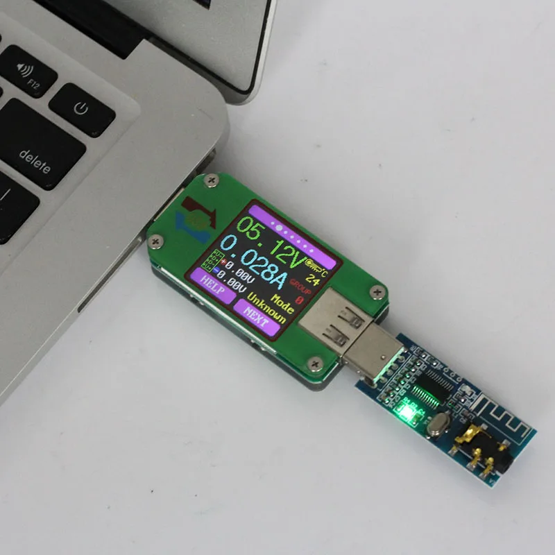 

UM24 for APP USB 2.0 LCD Display Voltmeter Ammeter Battery Charge Voltage Current Meter USB Capacity Voltage Tester