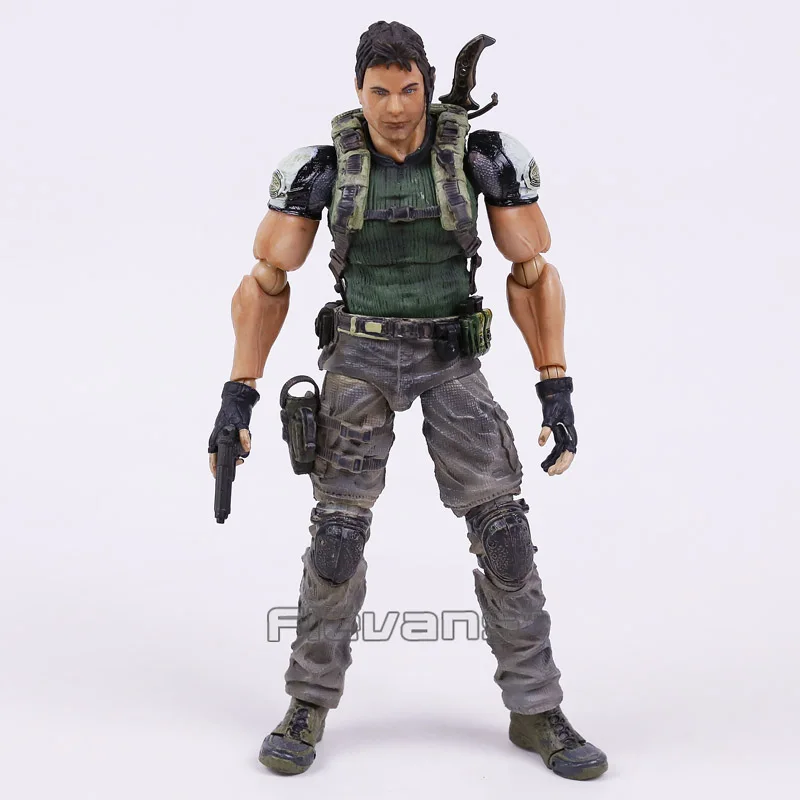 

PLAY ARTS KAI Biohazard 5 Resident Evil 5 Chris Redfield PVC Action Figure Collectible Model Toy