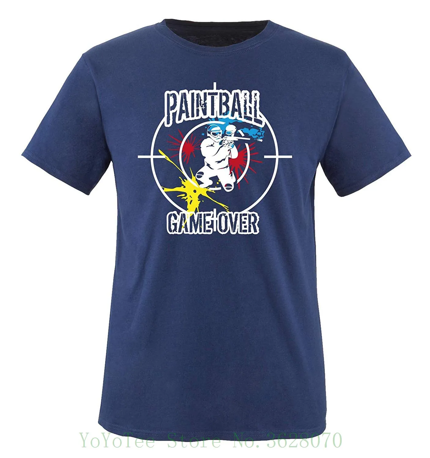 Buy Comedy Shirts Paintball Game Over Men T shirt Size