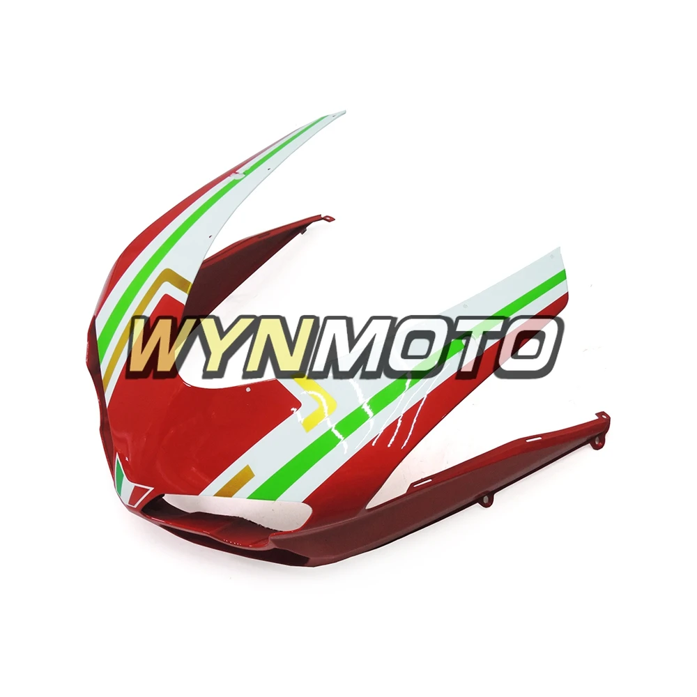 Полный мотоцикла белый красный зеленый в полоску для Ducati 1098 848 1198 2007-2012 abs инъекций Пластик обтекатели комплект капоты