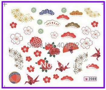 

30 PACKS / LOT Nail Art Water Transfers Stickers Nail Decals Stickers Water Decal Chinese Culture Painting Spring Festival