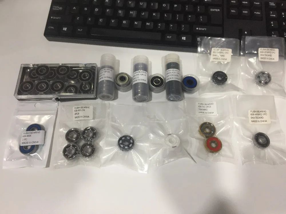 

626ZZ Bearings( 500 PCS ) 6x19x6mm ABEC-5 - Unmarked Custom Link To Shane