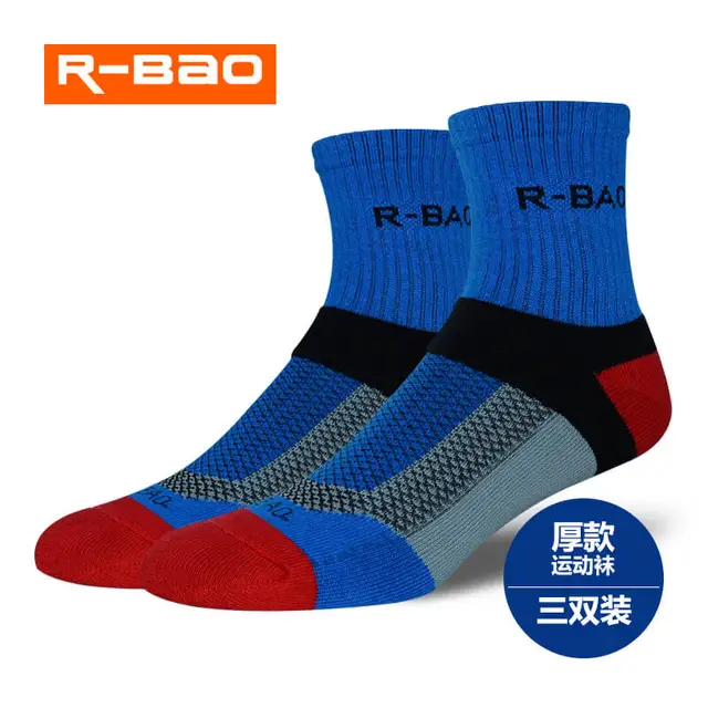 Best Price 3pair Mens Sport Socks Middle Cut Tube Dress Basketball Football Running Camping Cycling Bowling Soccer Hiking Sock 3 Colors