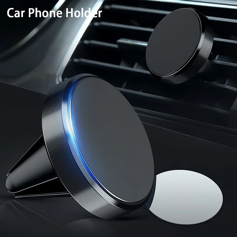 

Magnetic Phone Holder on For iPhone Car GPS Air Vent Mount Magnet Cell Phone Stand Holder For Universal mobile smartphone stand