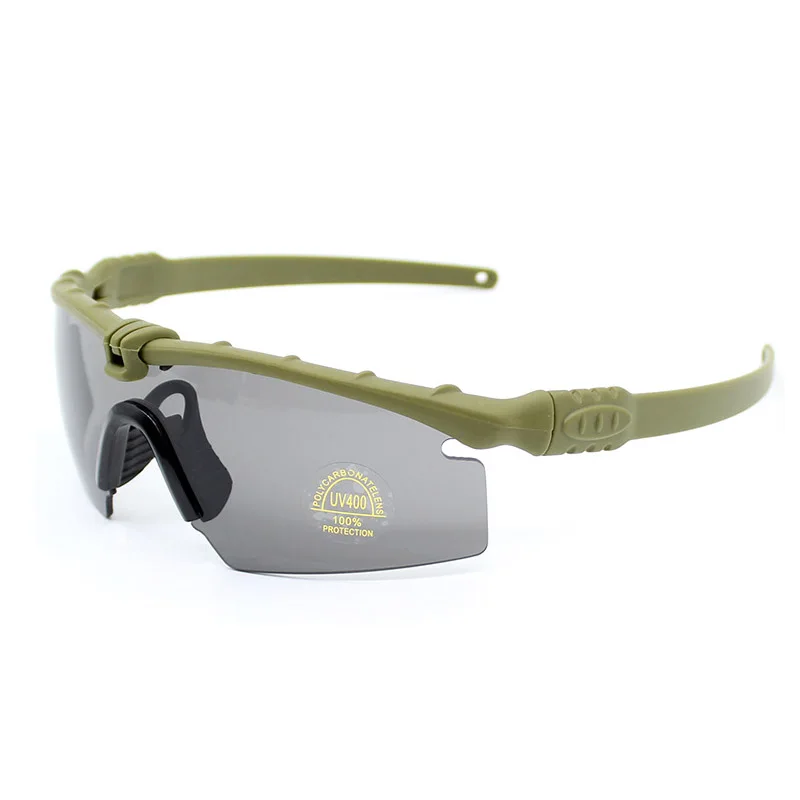 Великолепное качество, тактические поляризационные очки, армейские очки, очки для стрельбы, очки для мужчин, спортивные солнцезащитные очки, походные велосипедные очки