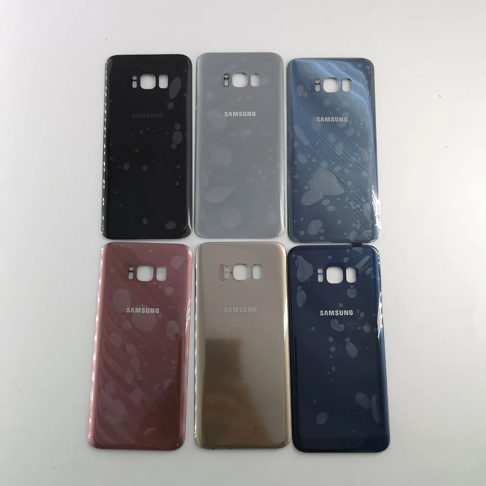 Задняя крышка батарейного отсека для SAMSUNG Galaxy S8 Plus G955F /S8 G950F замена стеклянного