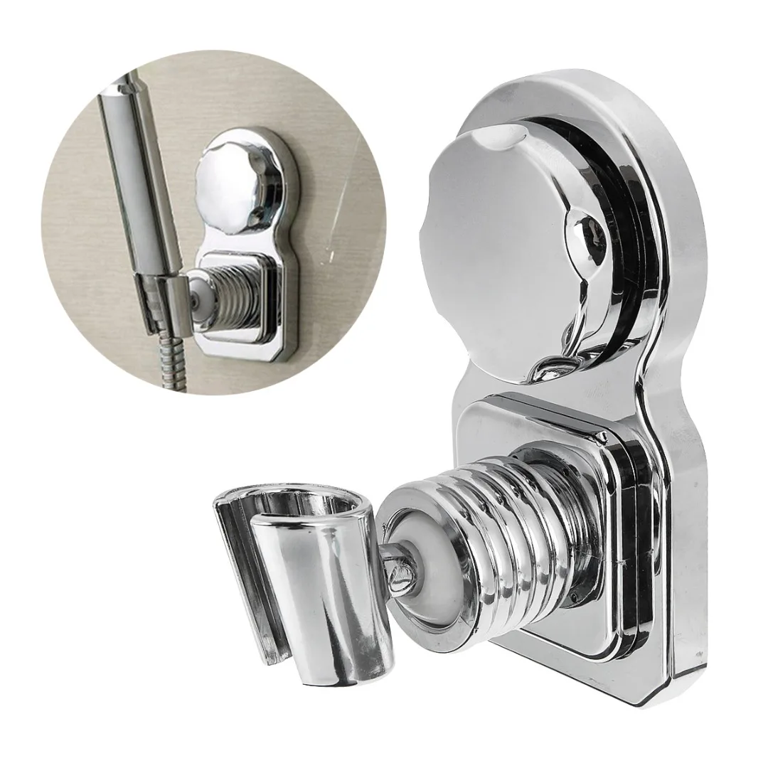 Mayitr Bathroom Shower Head Holder ABS Heavy Duty Air Vacuum Suction Cup Holder For Bathroom Wall Mounted Parts