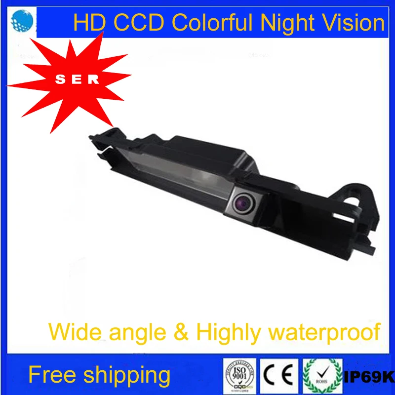 2019 Free shipping New Car Rear View Reverse backup Camera parking reversing for TOYOTA Yaris/Vitz Factory Promotion |