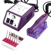 20000 ОБ/мин Электрическая дрель для ногтей, маникюрный станок, гель для удаления кутикулы, фрезерные сверла, набор для педикюра, лака, инструменты для дизайна ногтей